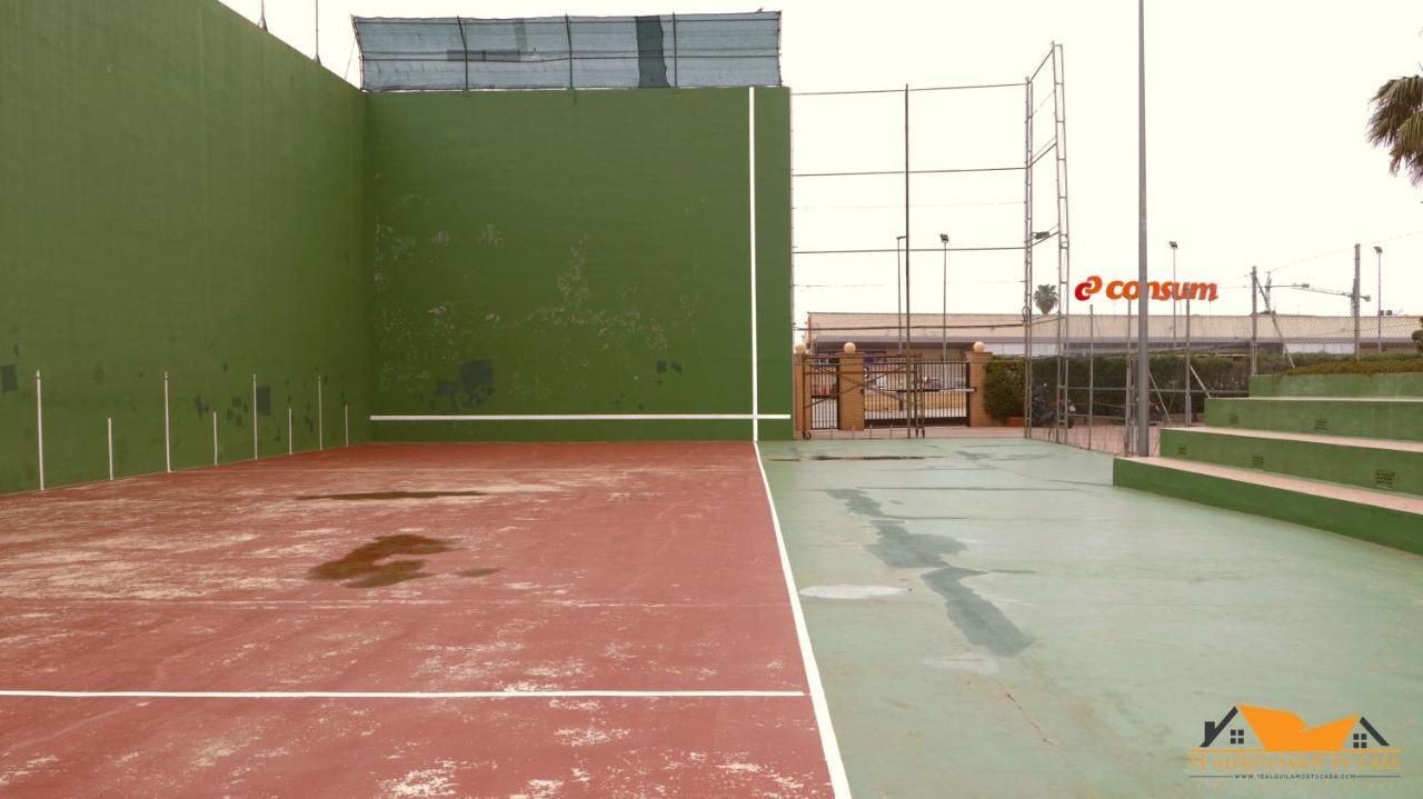 Apartamento doble, residencial con piscina, tenis, futbol, zona infantil Valencia Exterior foto